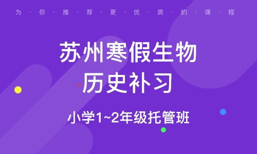 苏州初中生精品英语拔高班